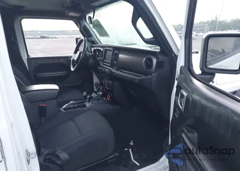 2021 Jeep Wrangler Unlimited Sport S 4X4 from USA, damaged, VIN 1C4HJXDN7MW647934